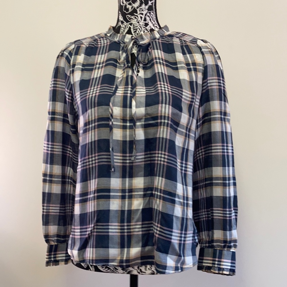 Loft Women’s Long Sleeve Strappy Top/Size:SP
